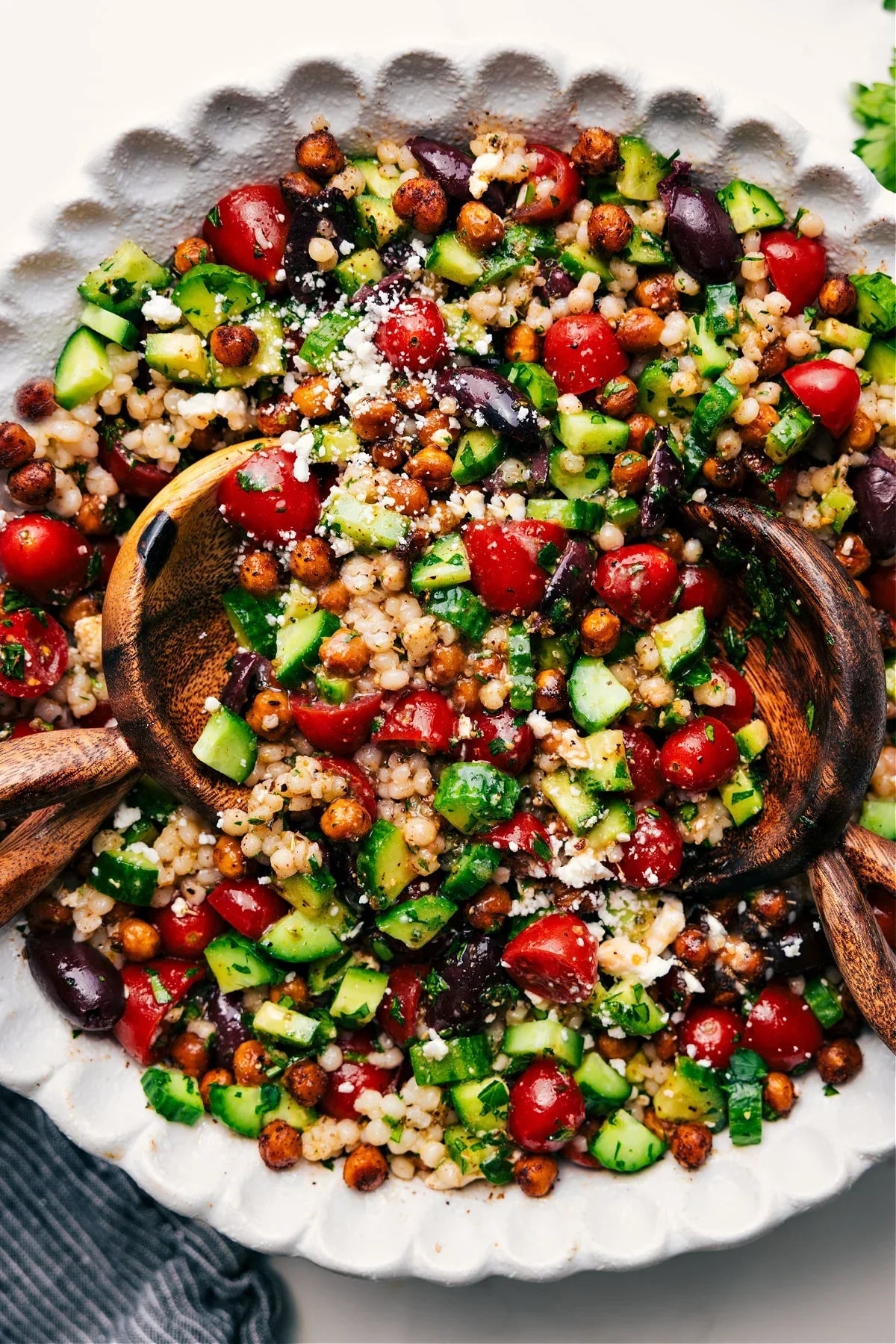 Summer Chickpea Salad (Serves 4)