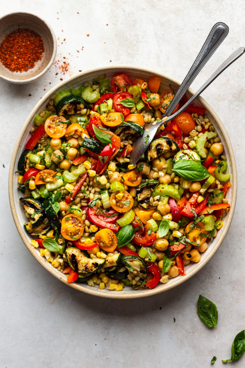 Summer Farro Salad (Serves 4)