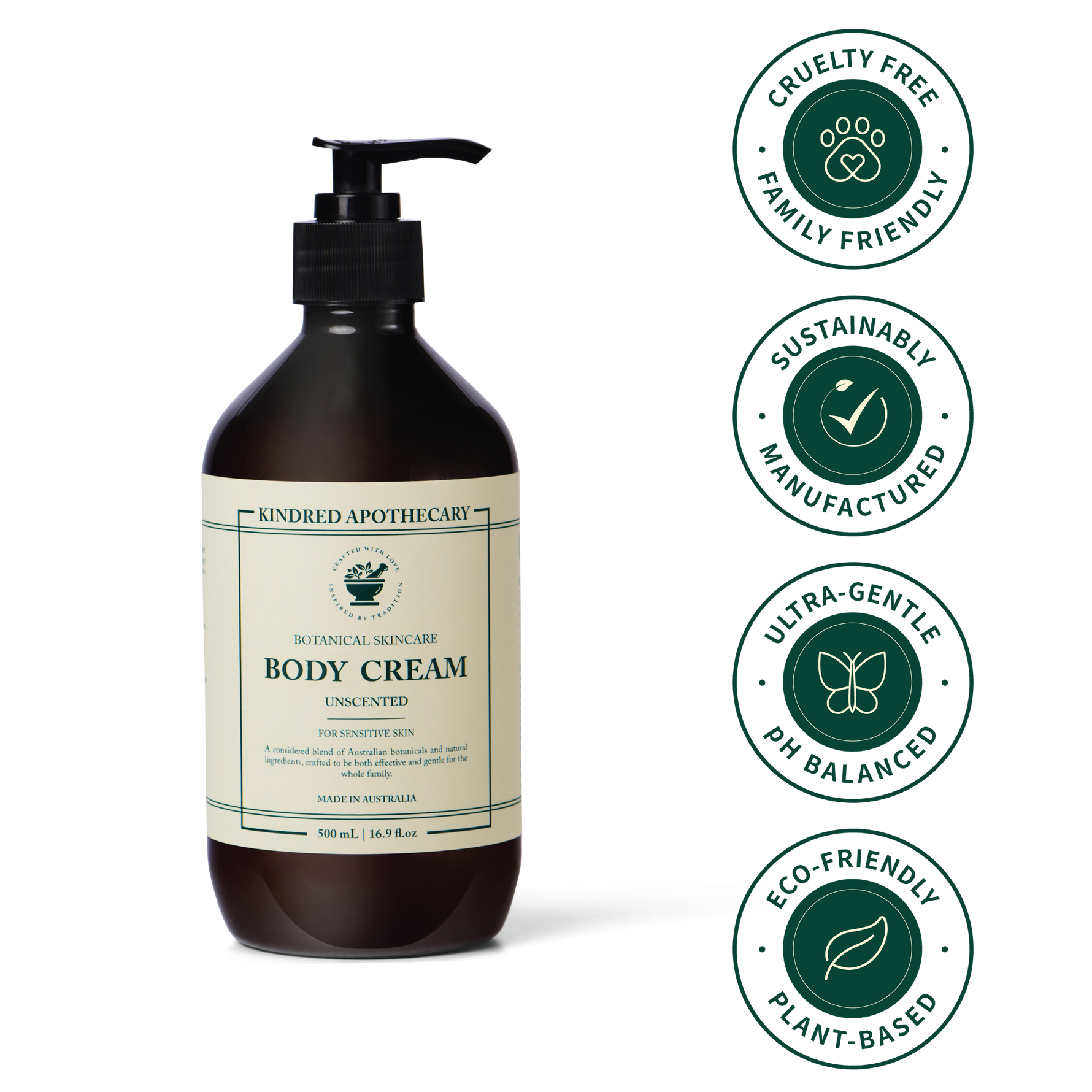 Unscented Body Cream