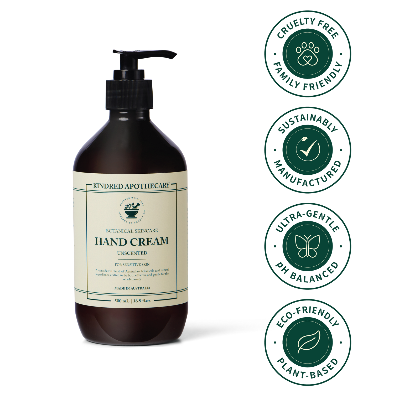 Unscented Hand Cream 500ml